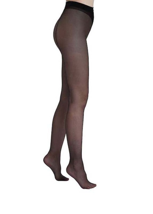 Dres rezistent la rupere, 18 DEN, One Size, Negru