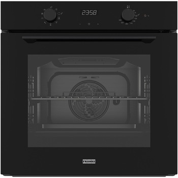 Cuptor incorporabil Franke FMA 86 H TBK, Electric, 71 l, Functie Multicooking, 8 functii, Display digital cu butoane, Negru