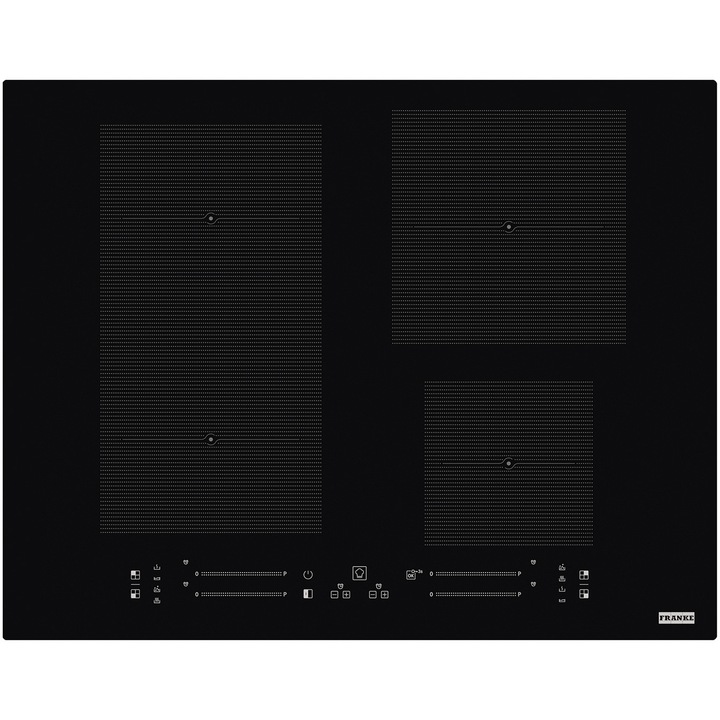Plita incorporabila Franke FMA 654 I F BK, Inductie, 4 zone de gatit, Touch control, Functii speciale, 60 cm, Negru