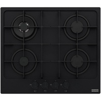 Plita incorporabila Franke FHMA 604 3G DC MB C, Gaz, 4 arzatoare, Dubla coroana, Gratare Fonta, 60 cm, Negru