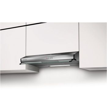 Hota incorporabila decorativa Faber FLEXA 741 PB X A60, Putere de absorbtie 305 mc/h, 60 cm, Inox