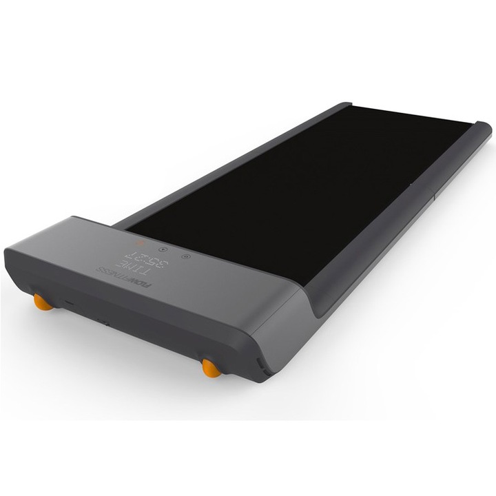 Електрическа бягаща пътека DTM100i Flow Fitness Walkingpad, Скорост 1-6 км/ч, Мотор 1 к.с., Bluetooth, Повърхност за бягане 120x 41.5 см, Максимално тегло на потребителя 100 кг