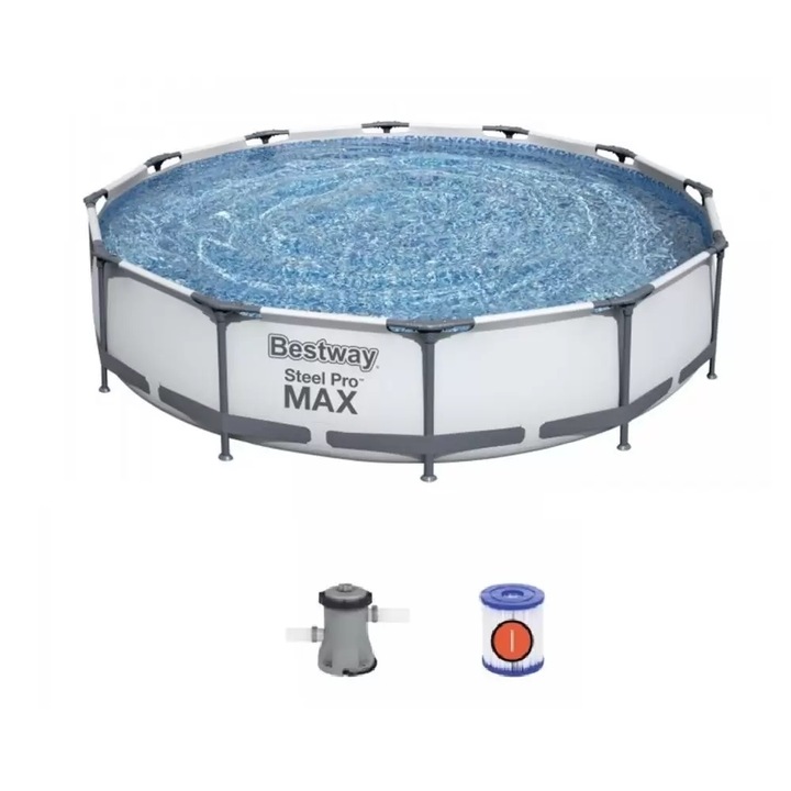 Piscina Bestway Steel Pro Max 366×76 cm Cadru Metalic