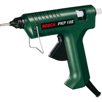 Pistol de lipit Bosch PKP 18 E, 20 g/min, 11 mm, 200°C temperatura maxima Pistol de lipit Bosch PKP 18 E, 20 g/min, 11 mm, 200°C temperatura maxima