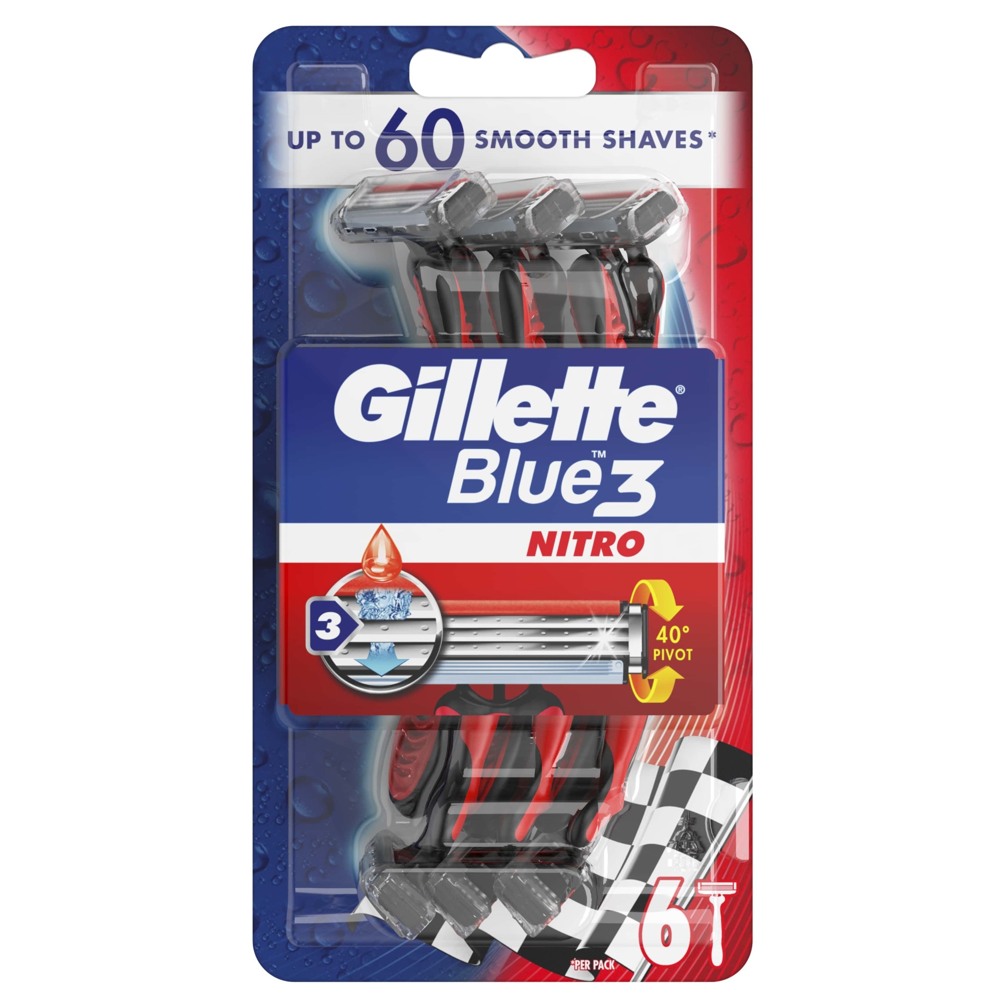 gillette blue 3 pride