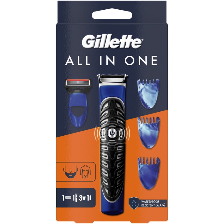 Aparat de ras Gillette Fusion ProGlide Styler, maner cu 1 rezerva