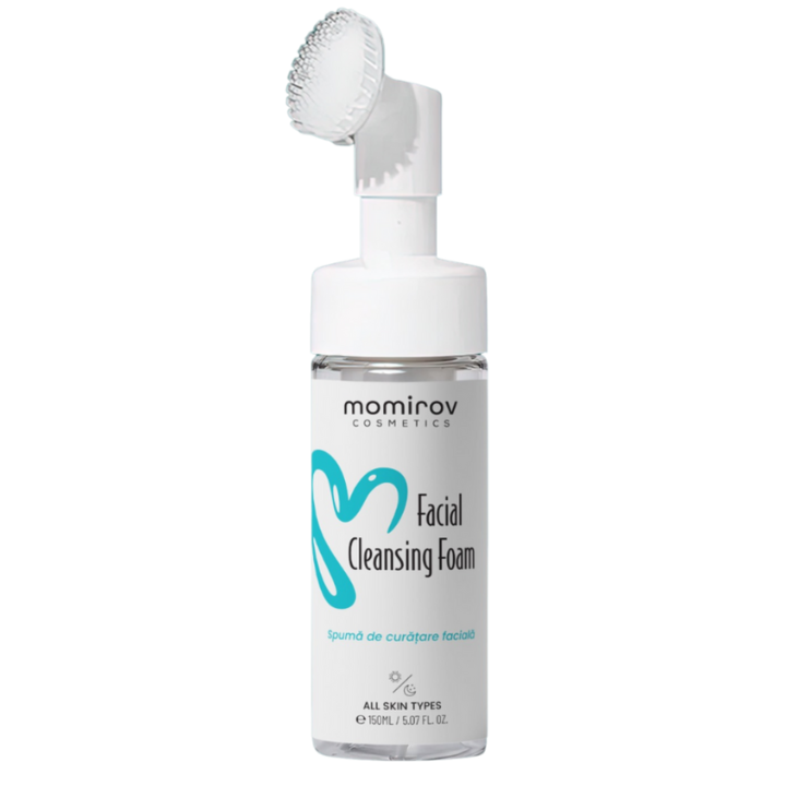 Spuma de curatare cu perie, curatare profunda, 150ml, Momirov Cosmetics