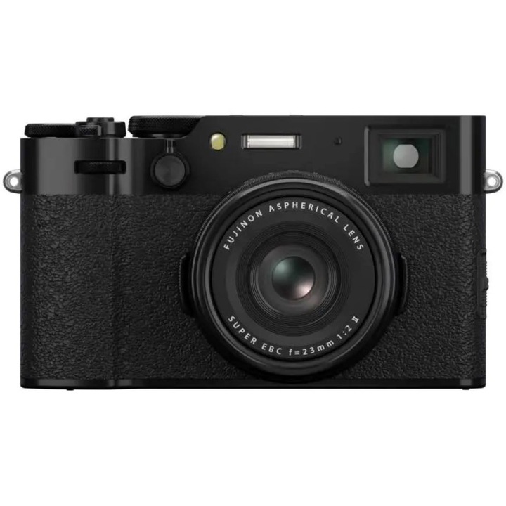 Aparat Foto Compact Fujifilm X100VI, 40.2 MP, 6K, 23mm, F2.0, Black