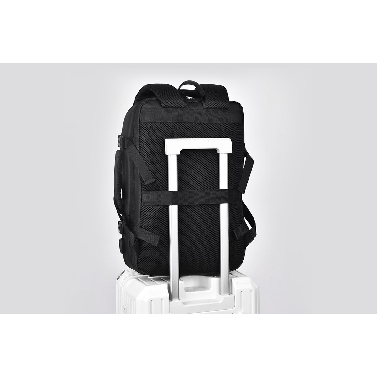 Rucsac de Voiaj, pentru Laptopuri pana la 15.6 Inch, Negru Baltan
