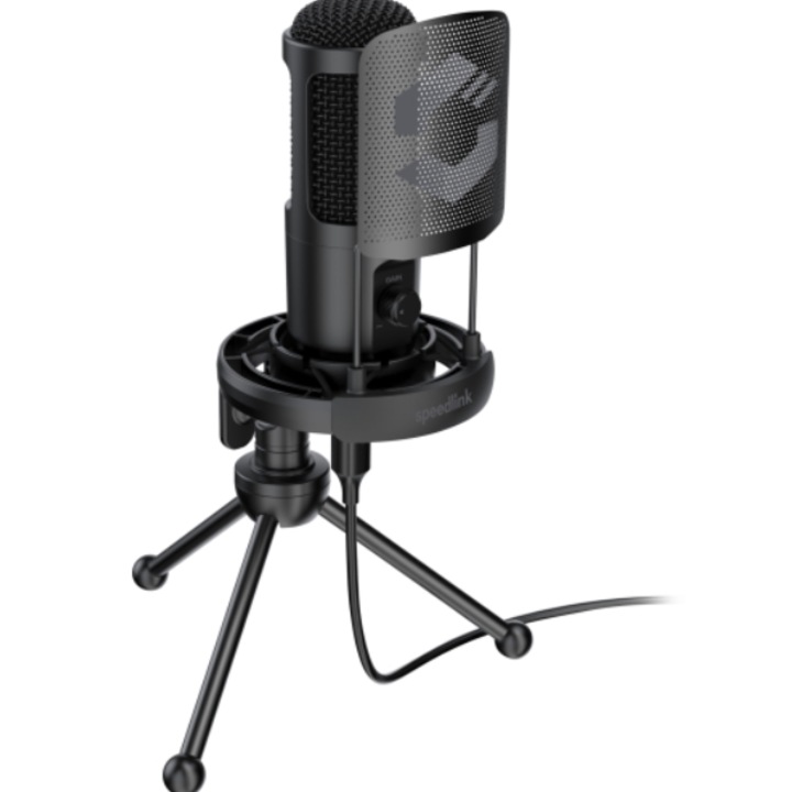 Microfon SpeedLink Audis Pro Streaming, Negru