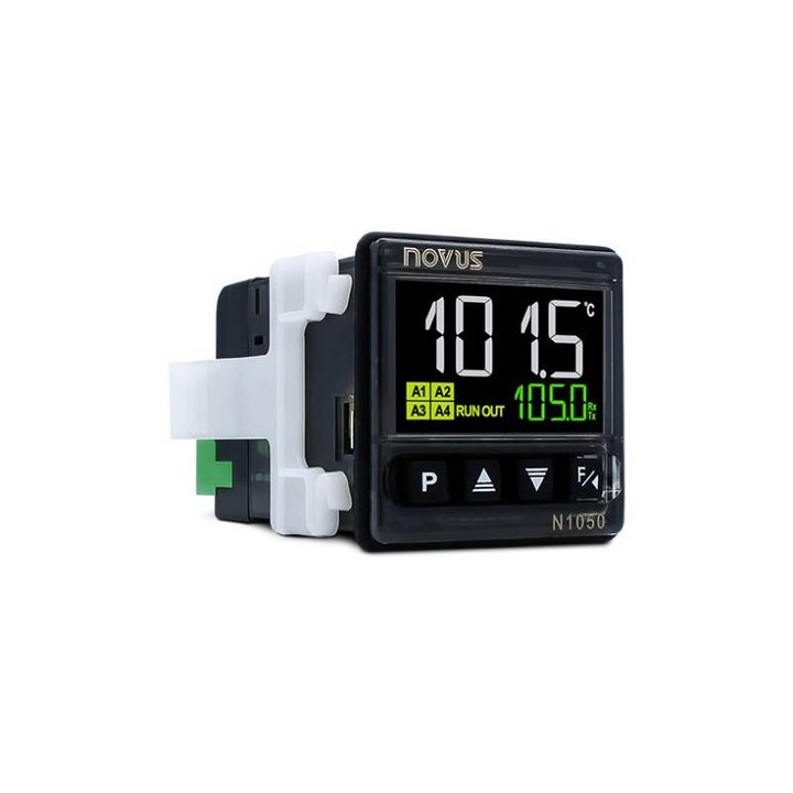 Controller de temperatura Novus N1050-PR PID, 100...240V AC, timer, USB