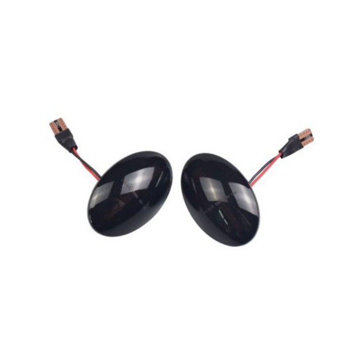 Set 2 Semnalizari Aripa LED dinamice cu sticla fumurie dedicate pentru pentru Opel Astra F, Corsa B, Corsa C, Meriva, Combo B/C