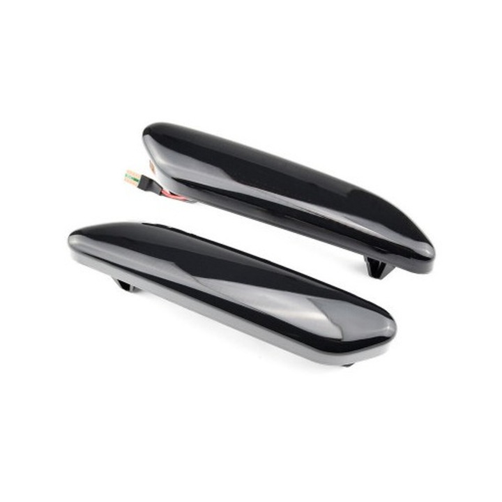 Set 2 Semnalizari Aripa cu Sticla Fumurie, pentru Mini Cooper R60/R61, 50000 ore, instalare directa