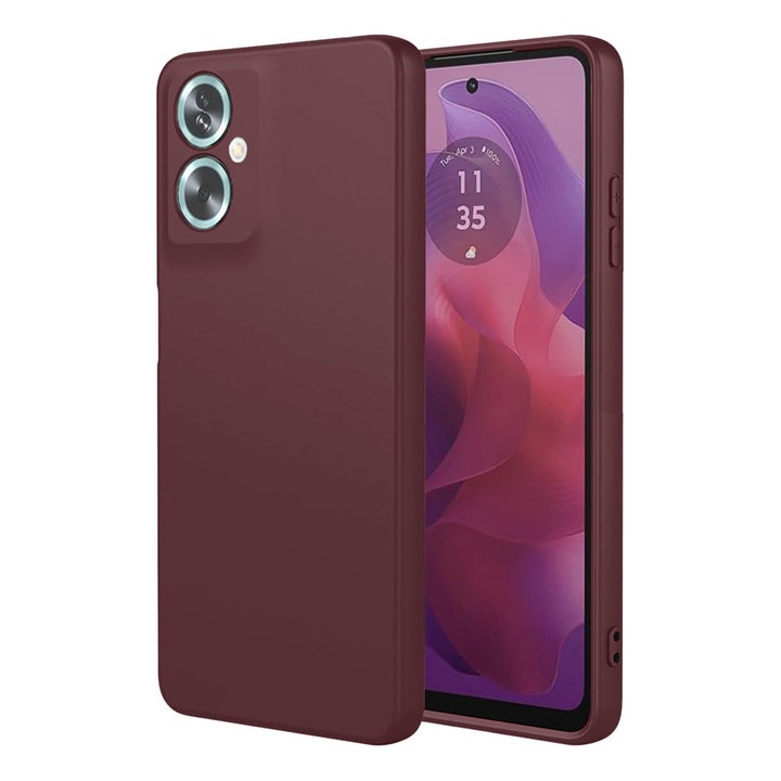 Калъф за Oppo A79 5G/OnePlus Nord N30 SE Daden® Silicon SoftFlex, ултра тънък, повишена защита, вътрешност от микрофибър, черен