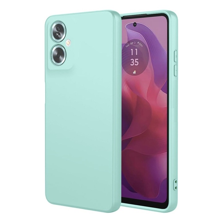 Калъф за Oppo A79 5G/OnePlus Nord N30 SE Daden® Silicon SoftFlex, ултра тънък, повишена защита, вътрешност от микрофибър, светло син