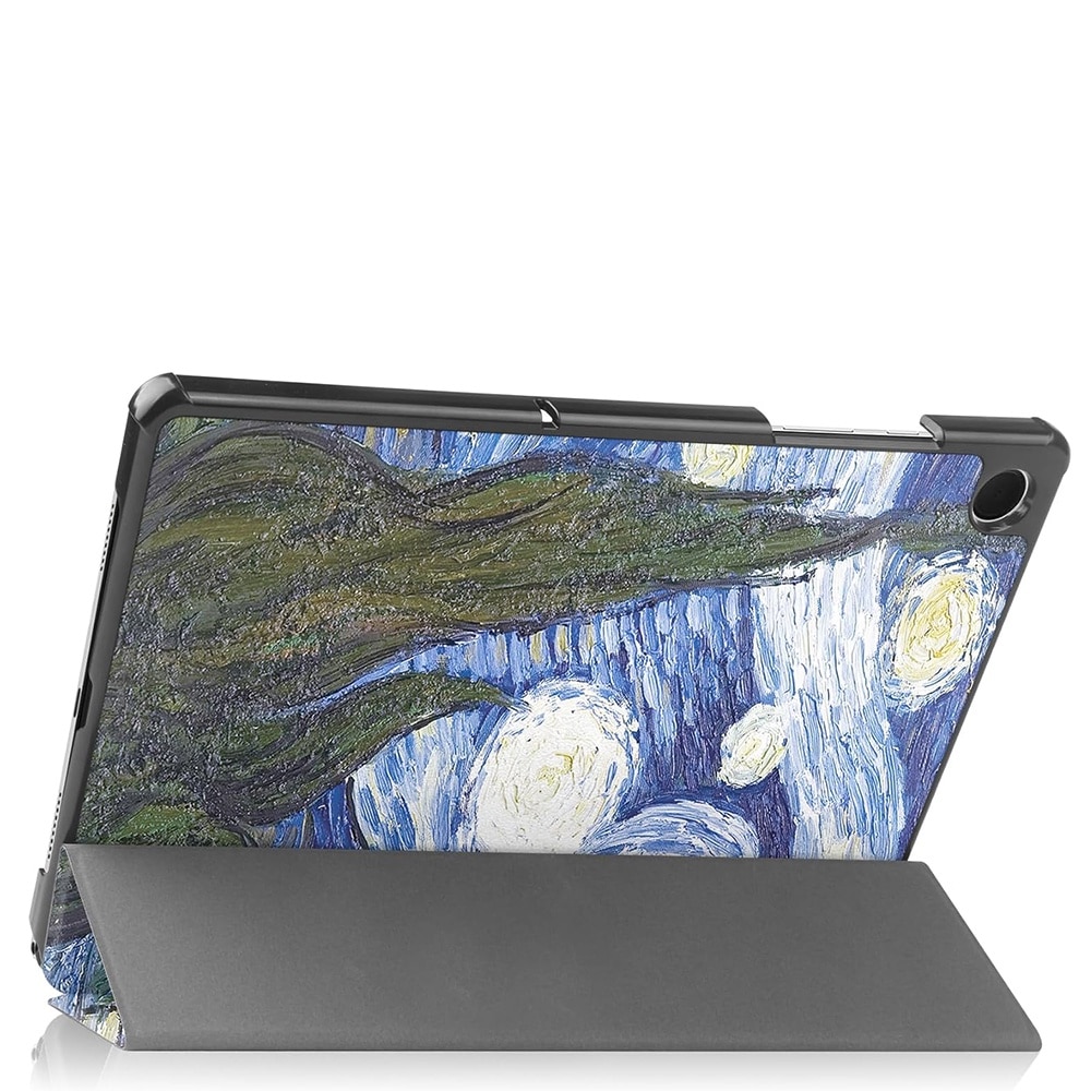 Husa compatibila cu Samsung Galaxy Tab A9 Plus, 11 inchi, Tip carte, Bounce Comando, Protectie completa, Stand, Starry Night