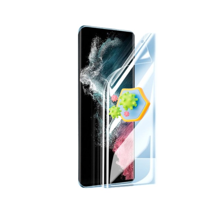 Премиум хидрогел протектор за екран, антибактериален, съвместим с Oppo Reno12 Pro 5G