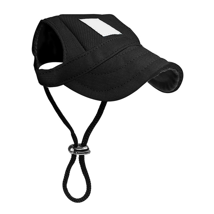 Sapca pentru animale QttvbTna, canvas si Oxford, negru, S