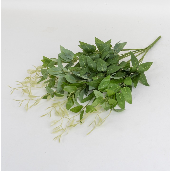 Buchet 5 fire, frunze artificiale, H 50 cm, B.S.P. / SL620