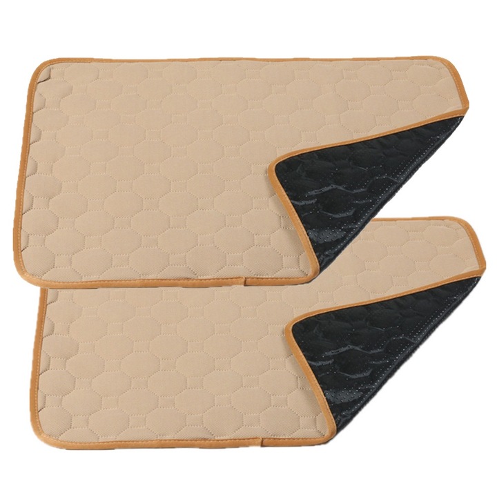 2 db csúszásmentes szőnyeg házi kedvenceknek, QttvbTna, kiváló nedvszívó képességű, mosható, többfunkciós, 100x67 cm, barna