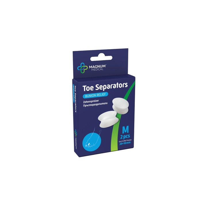 Пръсторазделители, MAGNUM Medical, размер M 28x18 mm