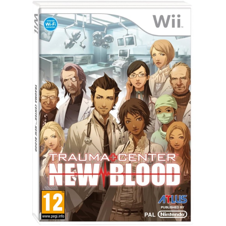 Игра ATLUS Trauma Center New Blood, за Nintendo Wii