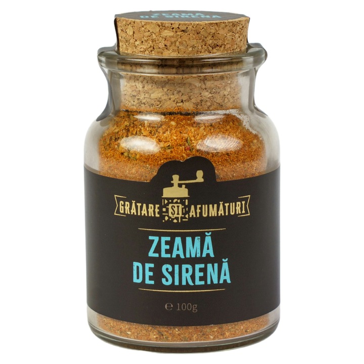 Mix de condimente pentru peste/fructe de mare, Zeama de Sirena, Rub, Marinada uscata, 100g