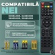 Telecomanda compatibila NEI, 32NE4000, 24NE5000, 28NE5000, 25NE5000, TEMIX®, baterii incluse