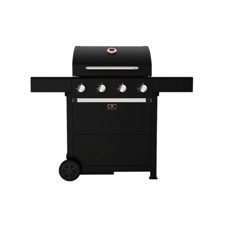 Gratar cu gaz pentru exterior, 4 arzatoare Berlinger Haus BH-8605