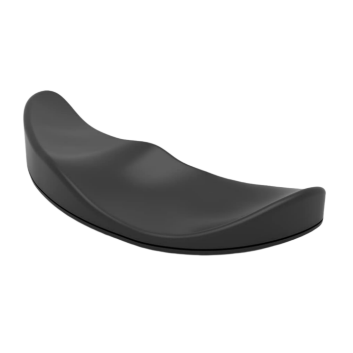Suport ergonomic pentru mana dreapta, Durabil, Confortabil si usor, Silicon moale, mouse pad, enkourakoko®, Negru