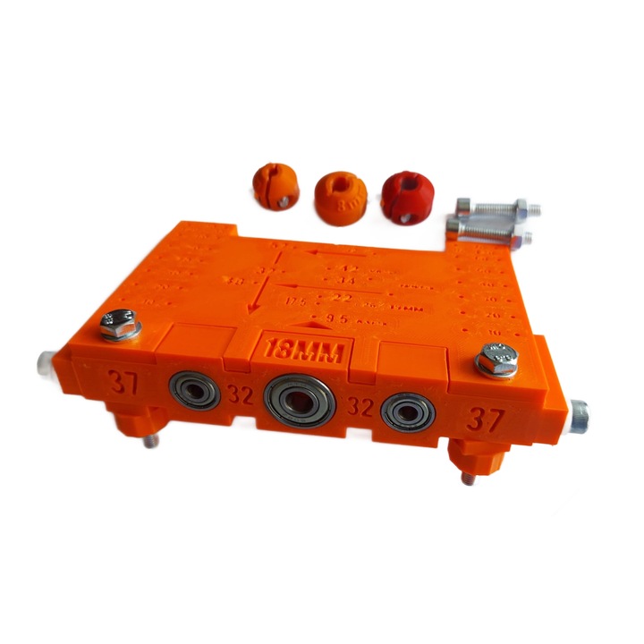 Sablon mobila gaurire marcare eurosurub cep lemn 8mm minifix rafix balamale manere