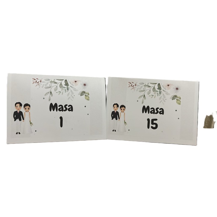 15 db-os M1-es, 10x15-ös asztalszámú készlet