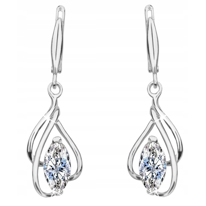 Cercei dama argint 925, pandantivi pentru femeie, 4.6g