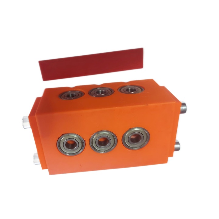 Sablon mobila forma U deschis pentru cepi de lemn 8mm pentru PAL 18mm