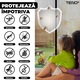 Plasa pentru Usa cu Inchidere Magnetica Teno®, anti-insecte, tanrari, muste, paianjeni, montare velcro, materiale calitative, rezistenta, 185x104 cm, negru