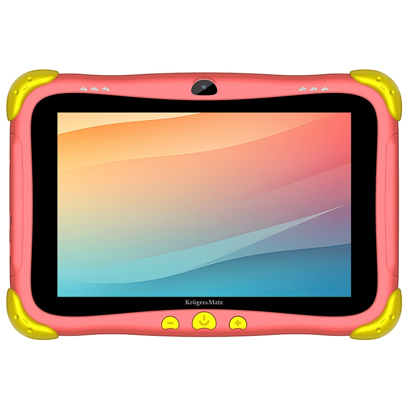Tableta copii Kruger&Matz FUN 808 KM0808-R, Procesor ARM-Cortex A53 Quad-Core, Ecran IPS 8", 3GB RAM, 32GB Flash, 2MP, Wi-Fi, Bluetooth Rosu