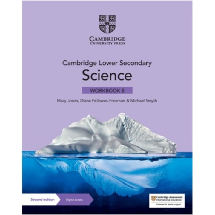 Cambridge Lower Secondary Science Workbook 8 With Digital Access (1 Year) - Mary Jones