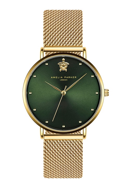 Amelia Parker, Rozsdamentes acél kvarc karóra, Aranyszín