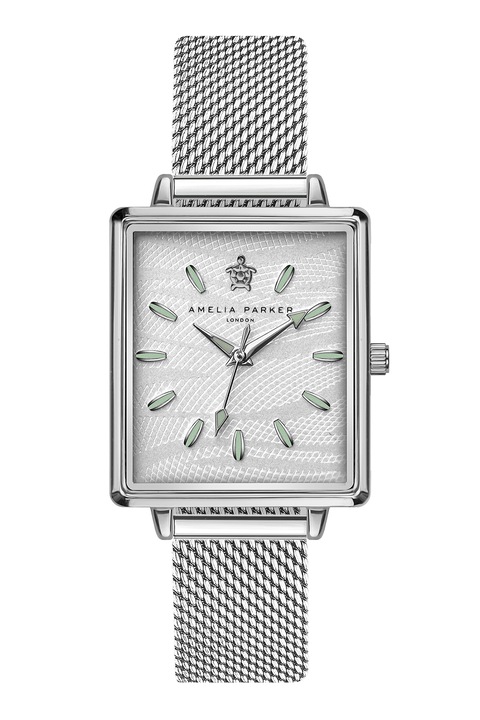 Amelia Parker, Часовник от неръждаема стомана, Сребрист