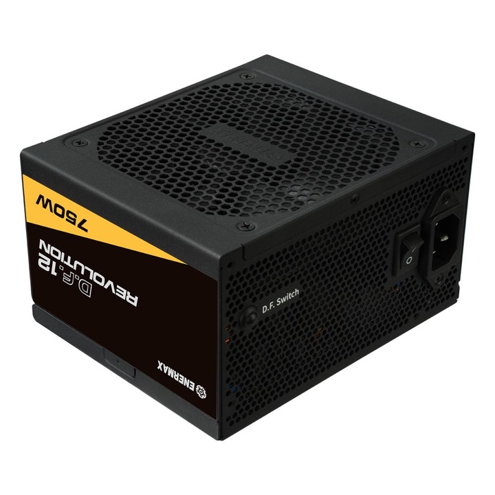 Захранване Enermax 750W 80+ Gold Revolution DF12 Черен ATX 3.1, 242767