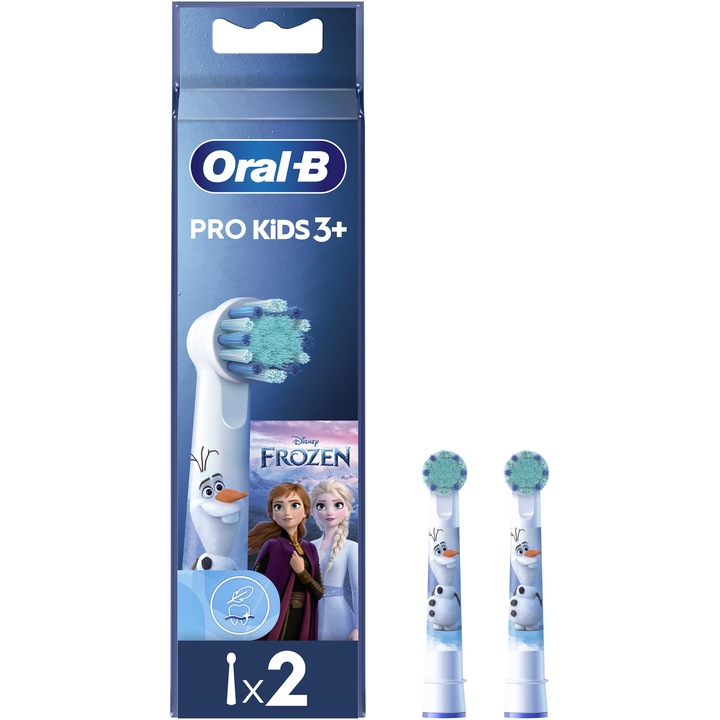 Oral-B Pro Kids Frozen Tartalék elektromos fogkefe fej gyerekeknek, 2 db