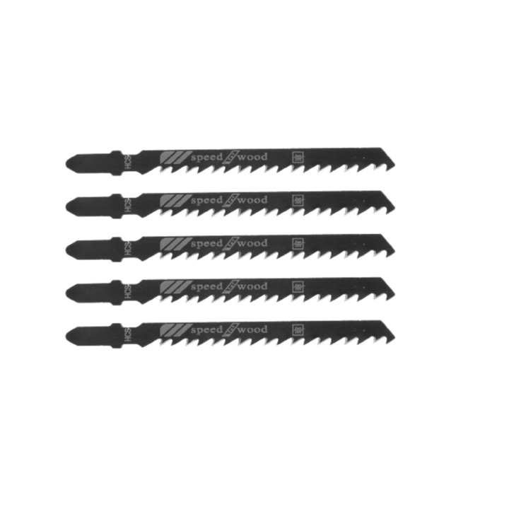 Set 5 lame fierastrau pendular pentru lemn Wadfow, 6TPI, 74mm