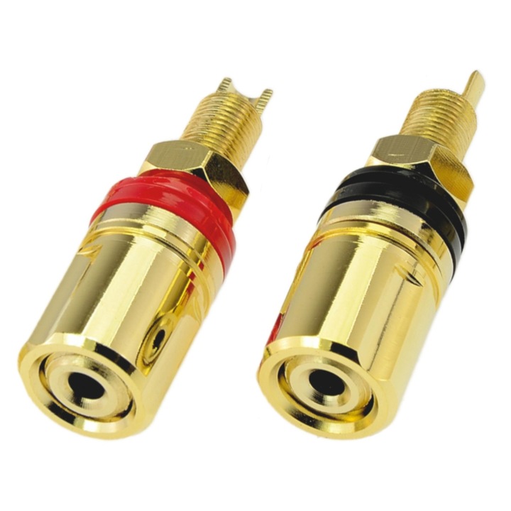 Auden, 2 db hangszóró csatlakozó készlet GB26, 49 mm, többszínű