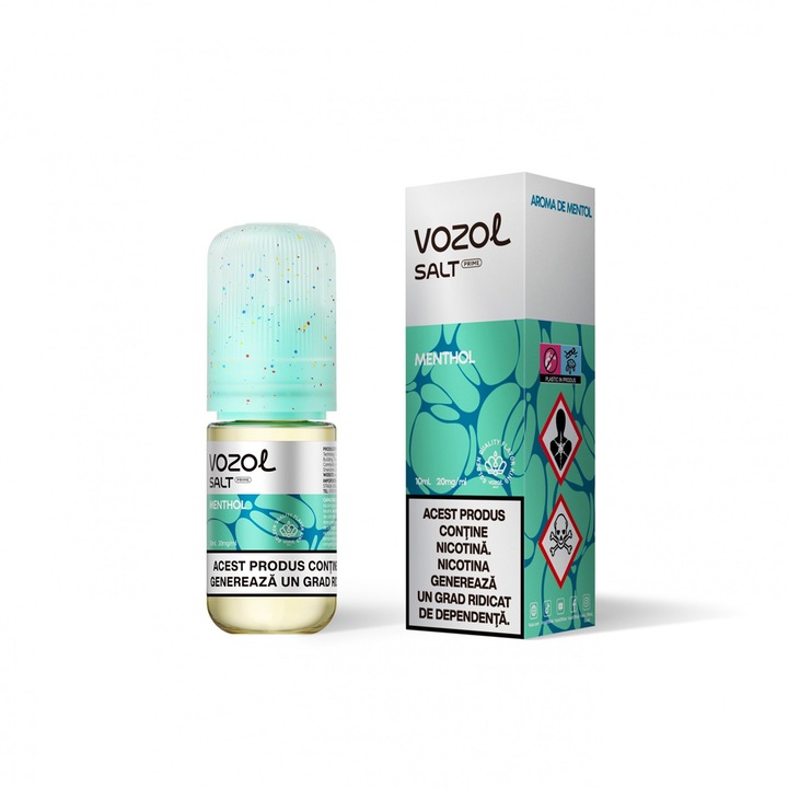 Tigara Electronica Lichid, VOZOL Salt Prime, Menthol, 20mg, 10ml