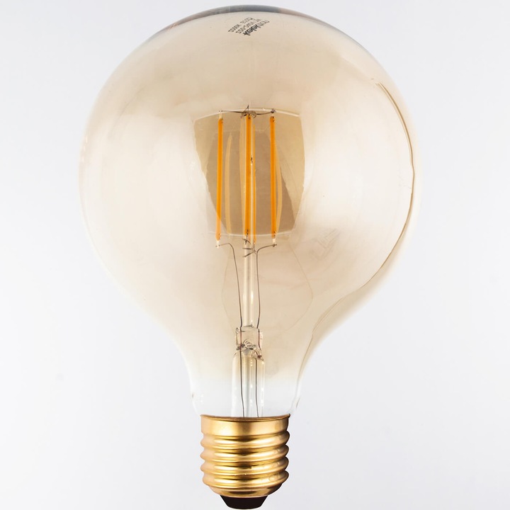 LED декоративна крушка 6W 2200k G120 E27