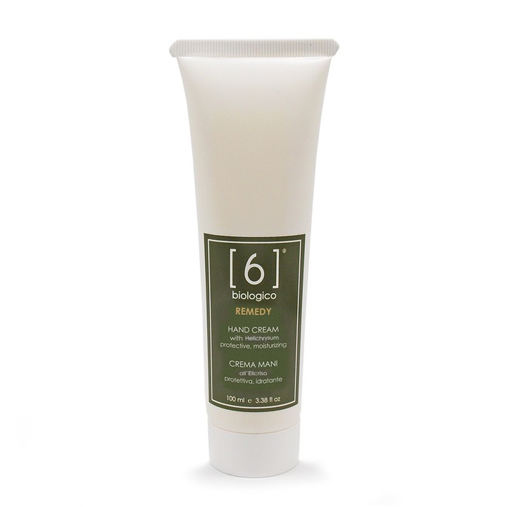 Crema pentru Maini cu Helichrysum, Protectoare, Hidratanta, produs vegan, produs vegan 6BIOLOGICO, 100ml