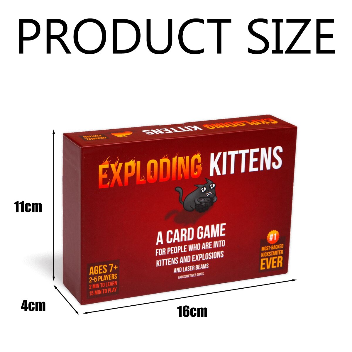 Joc de carti Exploding Kittens, Mmgoqqt, 2-5 jucatori, 15+ minute ...