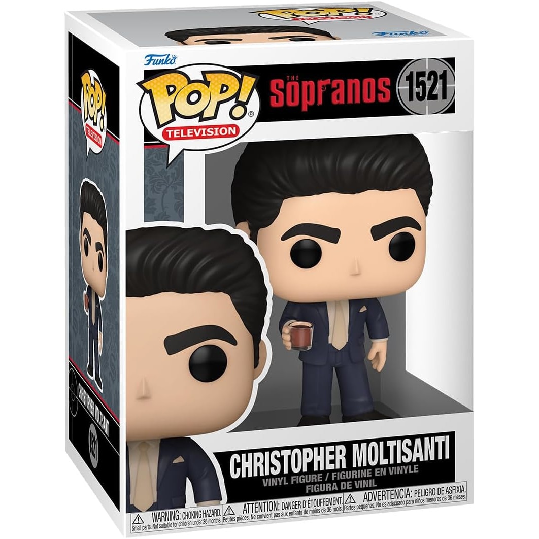 Figurina - Pop! The Sopranos: Christopher Moltisanti, Negru, 8.5