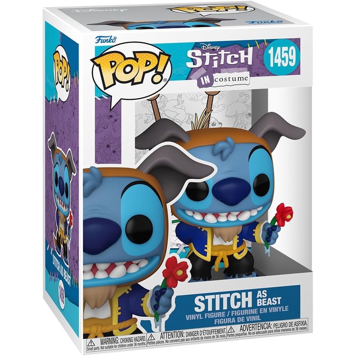 Lilo & Stitch POP! & Buddy vinyl figura jelmez - Beast 9 cm