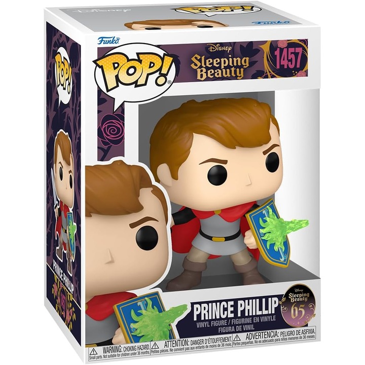 Фигурка FunKo Pop! Спящата красавица: Принц Филип, Многоцветна, 8.5 см
